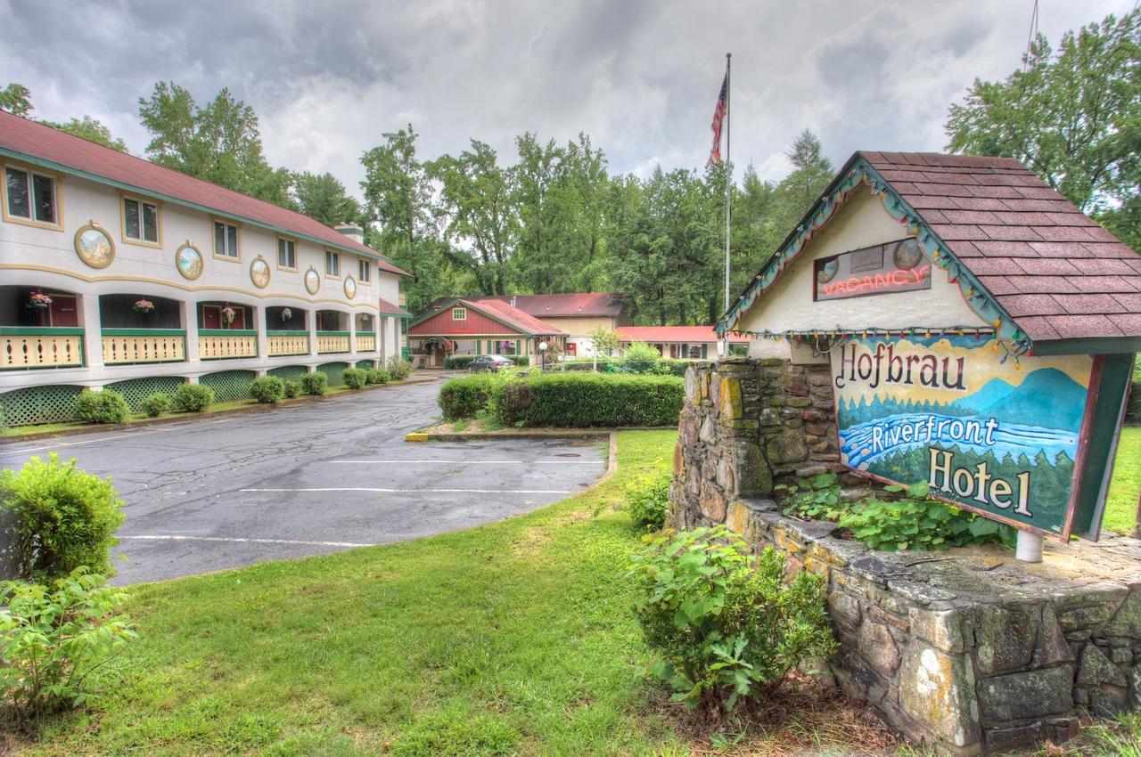 הלן Hofbrau Riverfront Hotel מראה חיצוני תמונה